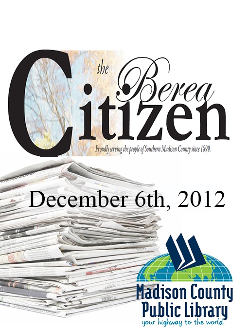 Title details for The Berea Citizen 2012 12/06 by Berea Publishing, Inc - Available